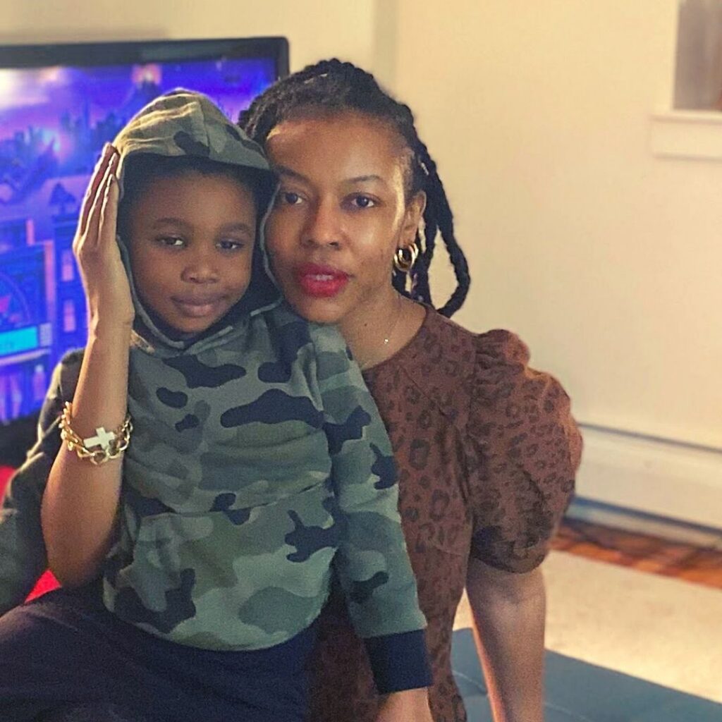 Mikeya Kirksey - mother of two boys