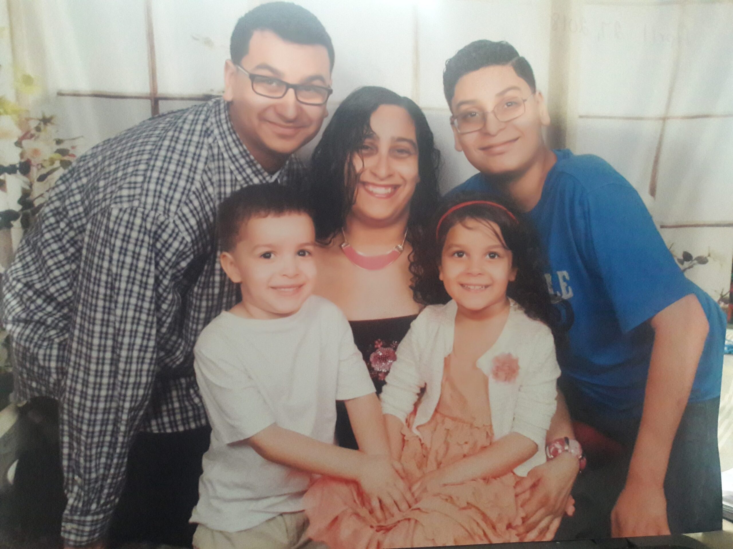 Rosemary Adorno with her family